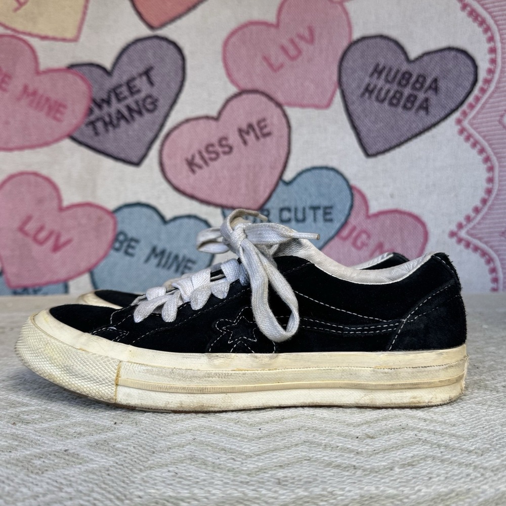 Size M4/W6 - Converse Golf Le Fleur OX Black Egret White 162129C